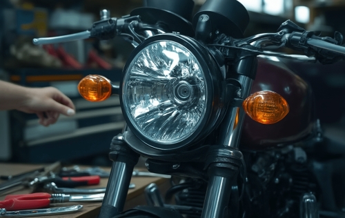 Motorradscheinwerfer einstellen: Anleitung & Tipps!